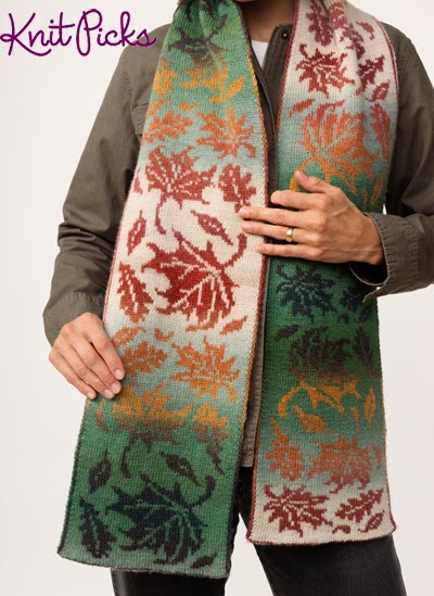 Autumn Wind Scarf|Scarf MK pattern